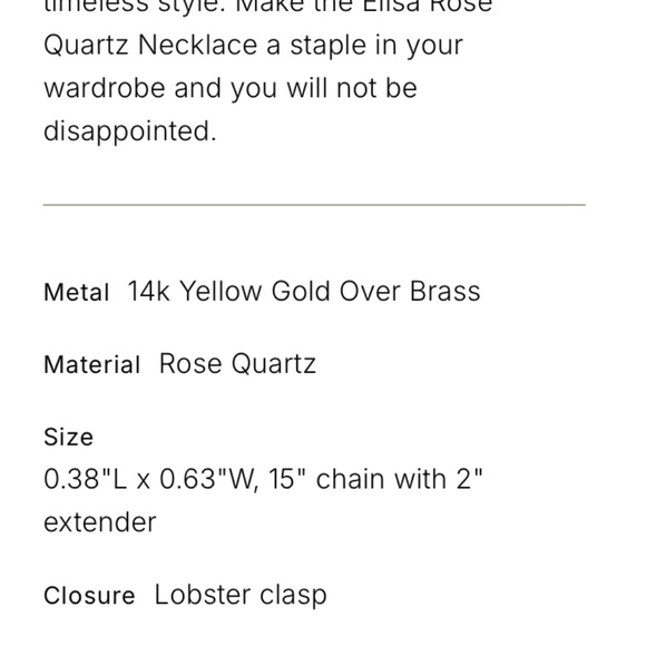 Kendra Scott necklace with pouch - Picture 4 of 4